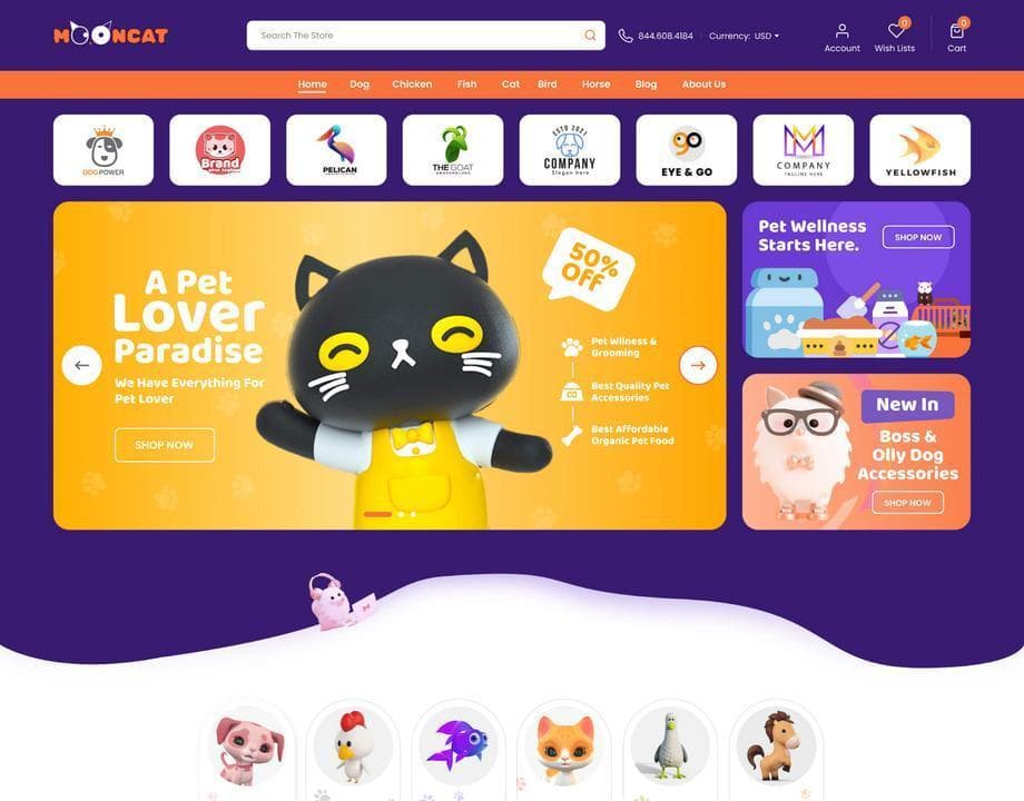 MoonCat Petstore