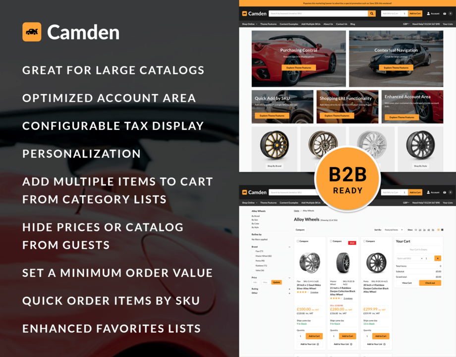 Camden Catalog