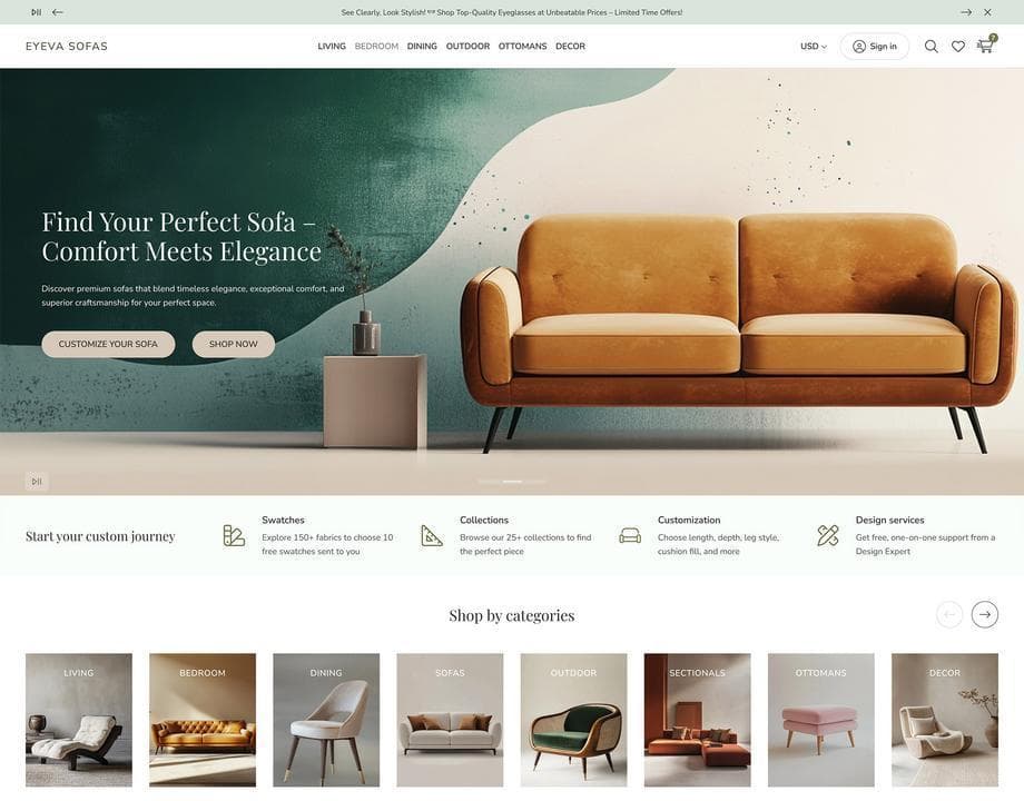 Eyeva Sofas